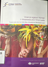 Image of Violence against Women in Melanesia and Timor-Leste